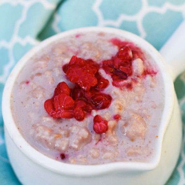 Coconut Raspberry Porridge