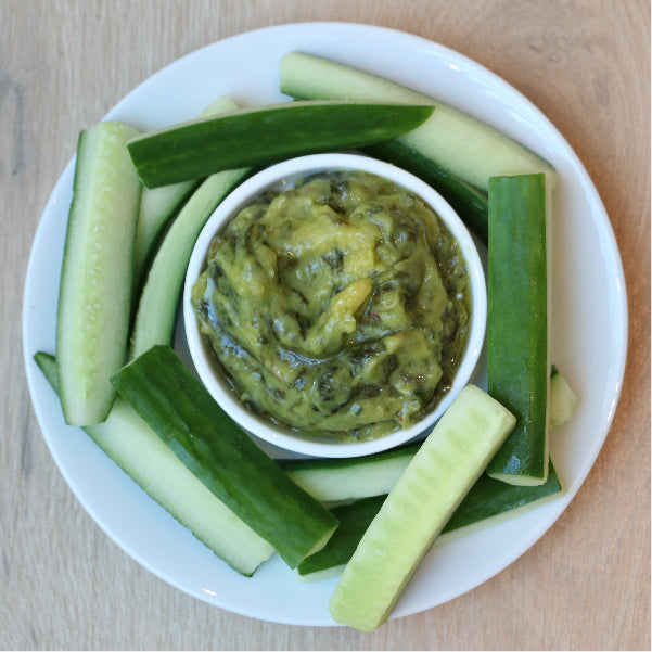 Guacamole, Cucumber Sticks