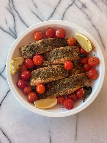 Dukkah Crusted Salmon