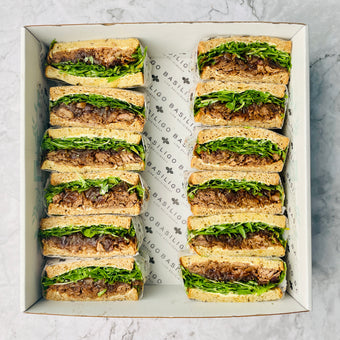 Braised Beef Brisket Sandwich with Onion Jam Sandwich (12pcs)