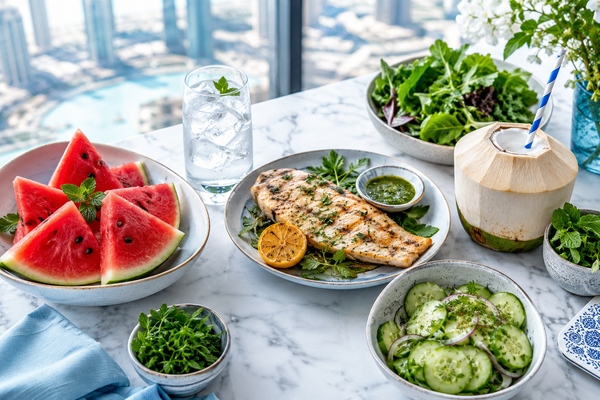 Eating Smart in Dubai's Summer: Why the Best Meal Plan Adjusts for Heat, Hydration and Energy Dips