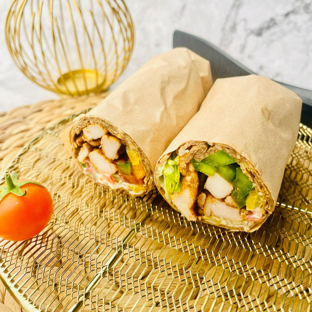 Chicken Fajita Wholewheat Wrap – Basiligo