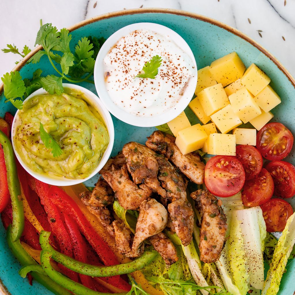 Keto Open Chicken Fajita Bowl – Basiligo