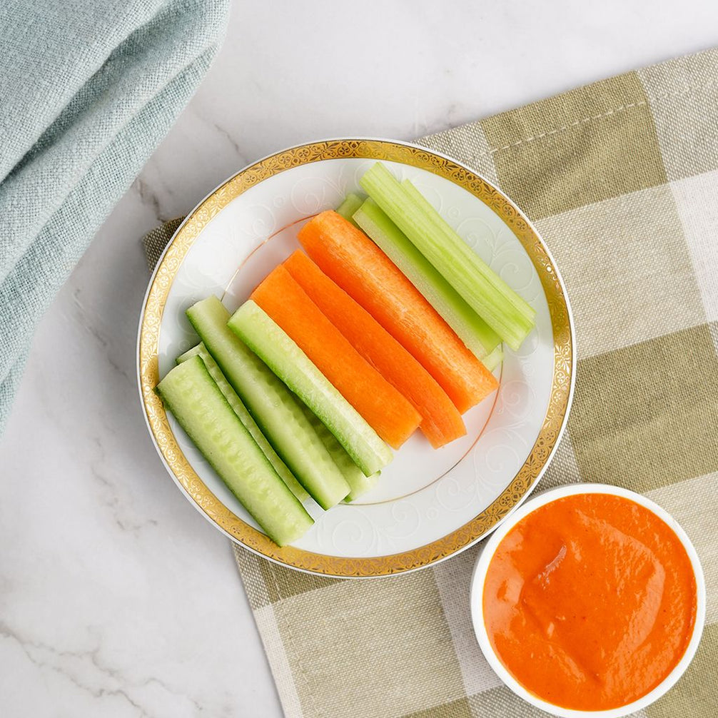 Muhammara and Crudités – Basiligo