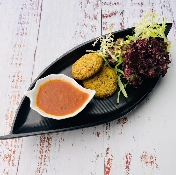 Roasted Falafel, Fresh Tomato Sauce