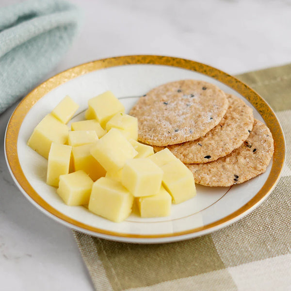 Emmental Cheese with Whole Wheat Crackers