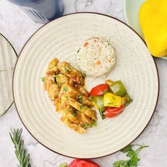 Oriental Chicken Chilli with Wok Tossed Jasmine Fried Rice