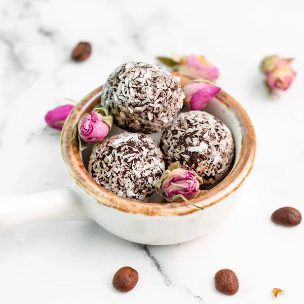 Chocolate and Coconut Truffles