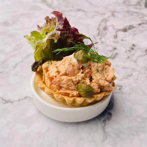 Keto Salmon Pie Tart