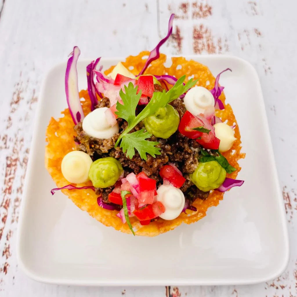 Minced Beef in Cheese Basket – Basiligo