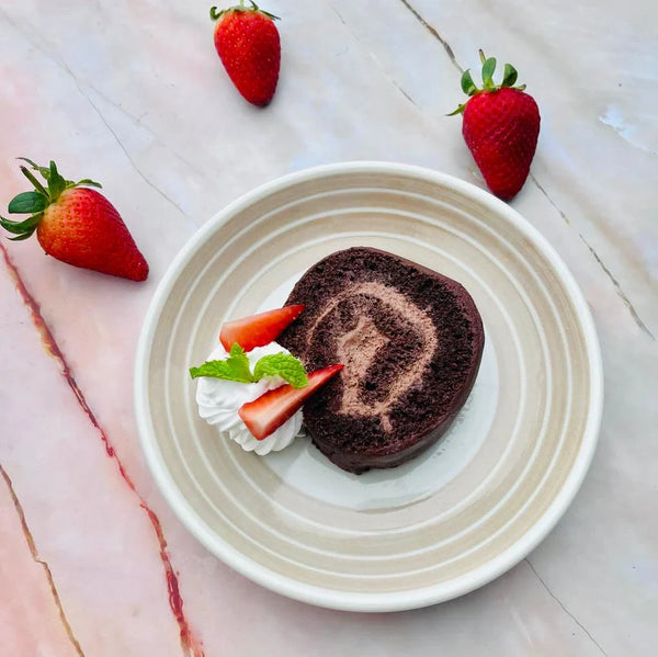 Keto Tiramisu Chocolate Swiss Roll