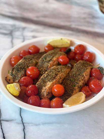 Dukkah Crusted Salmon