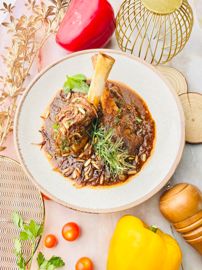 Braised Australian Lamb Shank