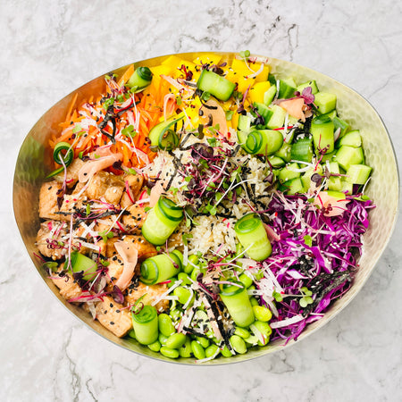 Salmon Poke Bowl - Med Bowl