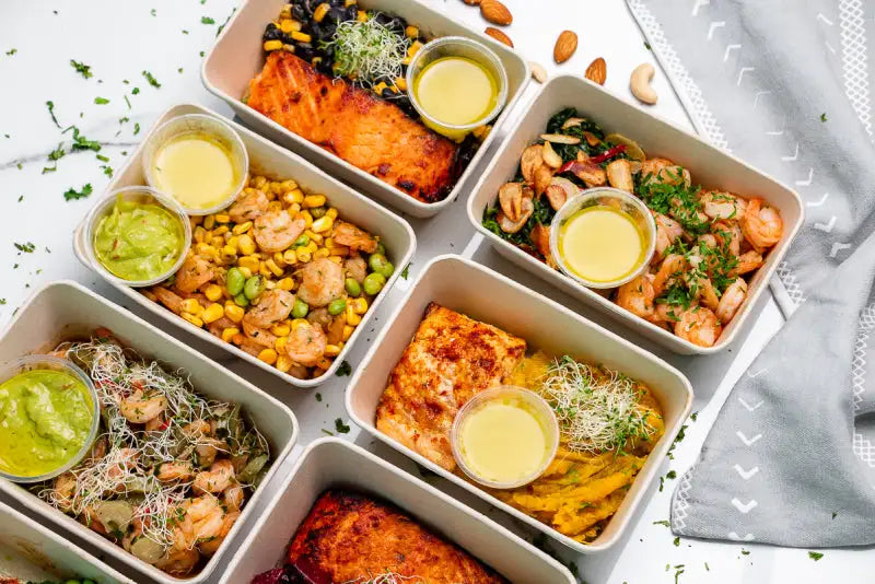 Illustration of Catering Keto Meal Delivery